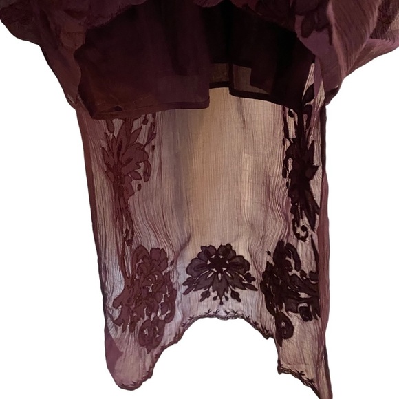 Sundance The Divine Ms. Brooks Sheer Embroidered Maxi Dress - Picture 6 of 6